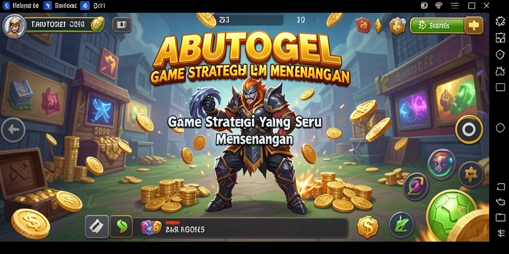Tampilan gameplay menarik dari ABUTOGEL yang penuh strategi.