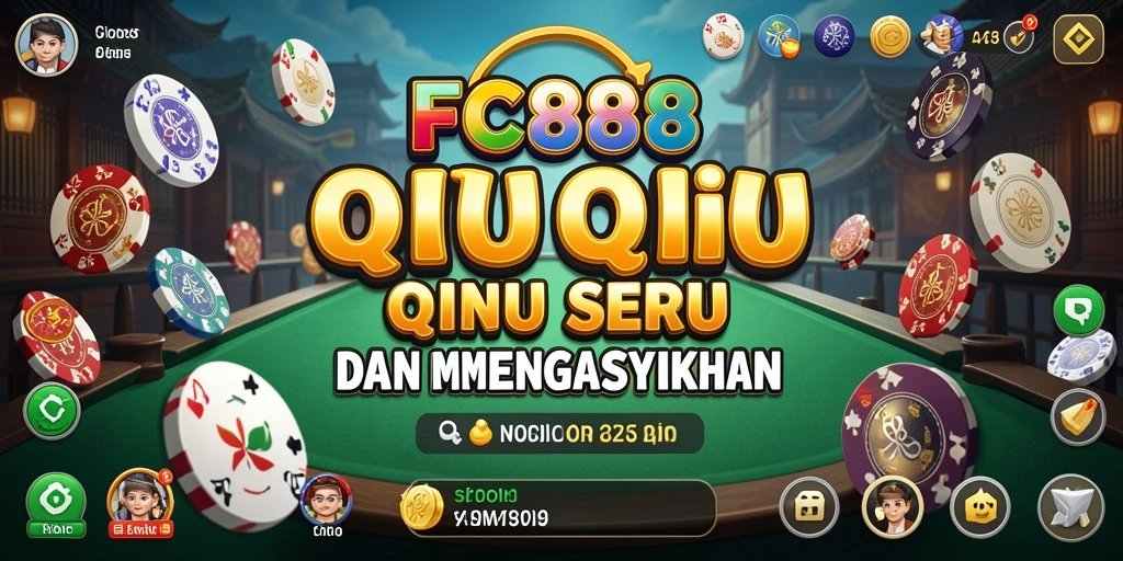 Screenshot FC888 menampilkan gameplay seru dan interaktif permainan QiuQiu.
