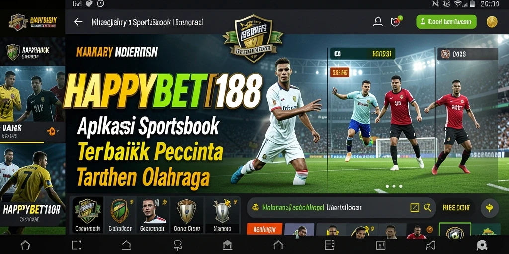 Tampilan gameplay <strong>HAPPYBET188</strong> saat memasang taruhan olahraga secara langsung.