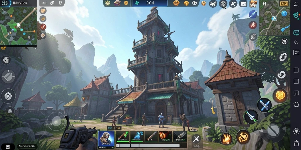 Tampilan gameplay seru dan menegangkan di IDNSERU.