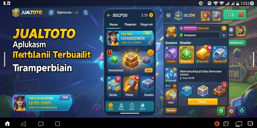 Tampilan antarmuka JUALTOTO untuk transaksi yang mudah dan cepat.