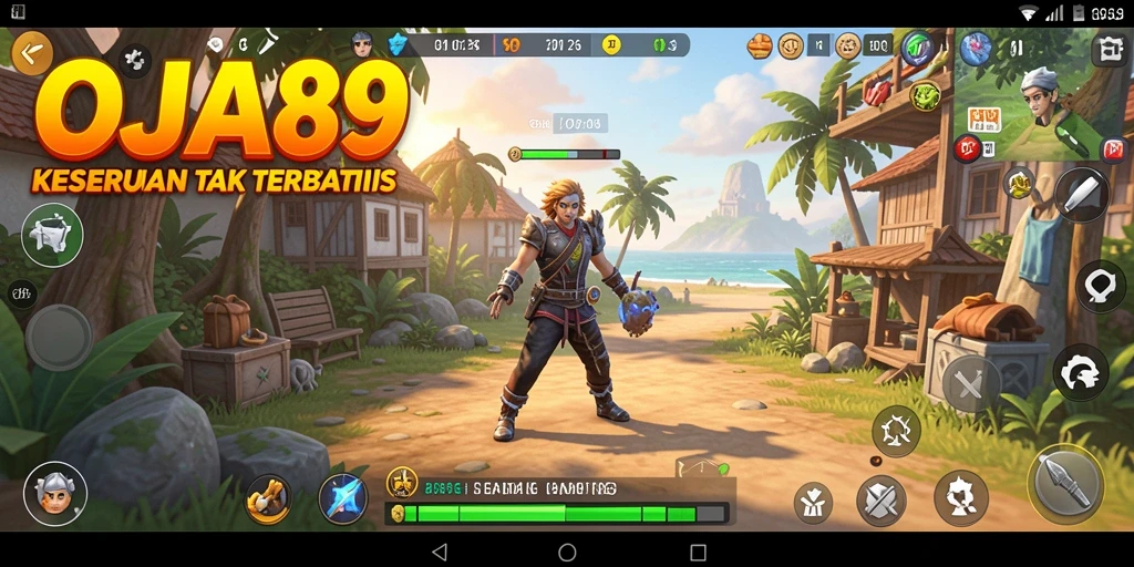 Tampilan gameplay OJA89 yang menarik dan menghibur.