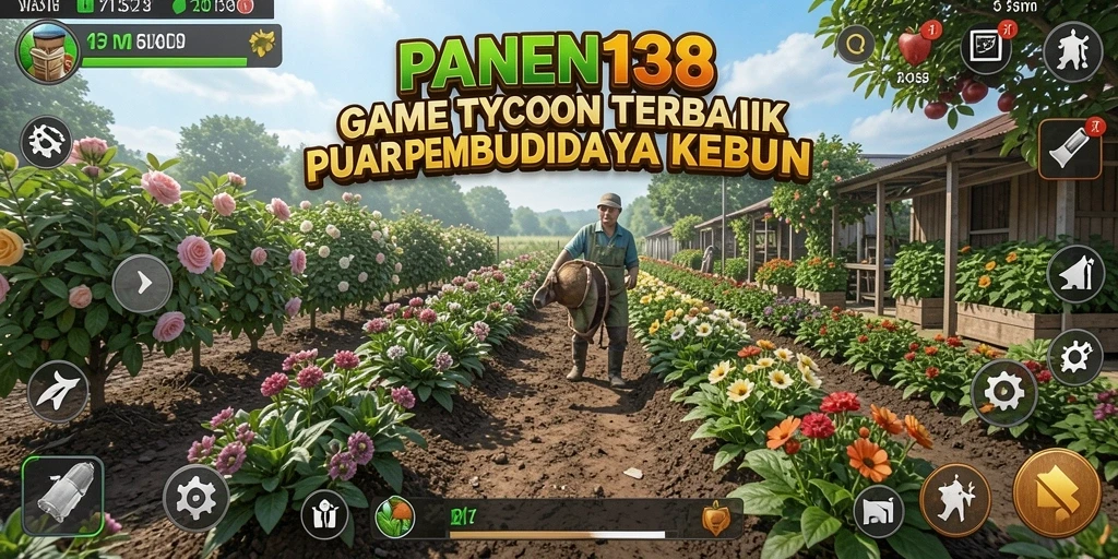 Gameplay seru dan manajemen kebun di PANEN138.
