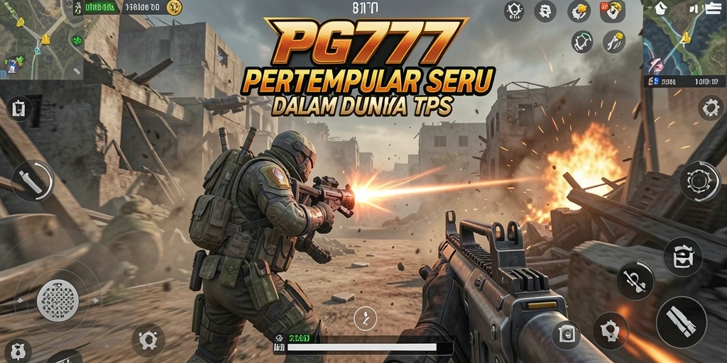 Screenshot PG777 menampilkan aksi seru gameplay TPS yang mendebarkan.