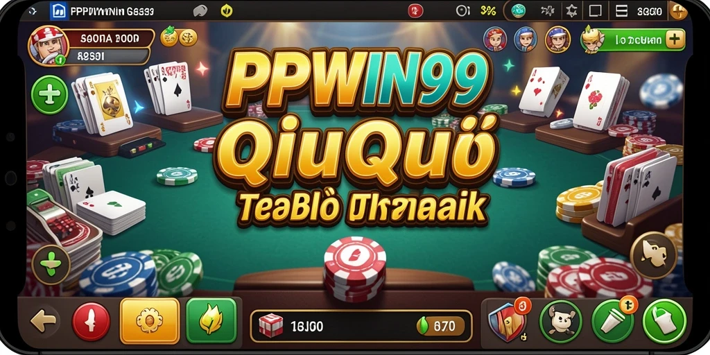 Tampilan gameplay QiuQiu yang menarik dan interaktif.