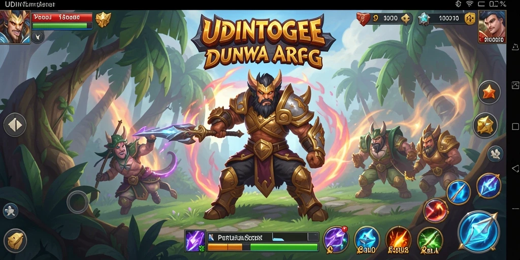 Tampilan gameplay <strong>UDINTOGEL</strong> yang memukau dengan petualangan penuh aksi.